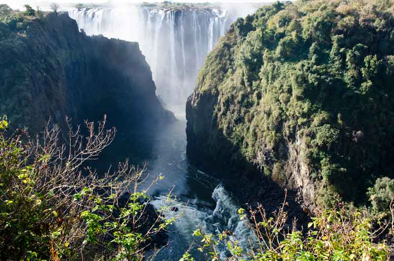 20 - Zambia - parque nacional Mosi-oa-tunya - cataratas Victoria
